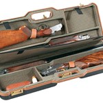 Black Luxury Double Gun Case 34"